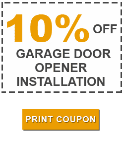 Garage Door Opener Installation Coupon La Presa CA